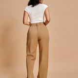 The Everywhere Trousers - Caramel Tan