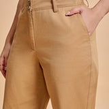 The Everywhere Trousers - Caramel Tan