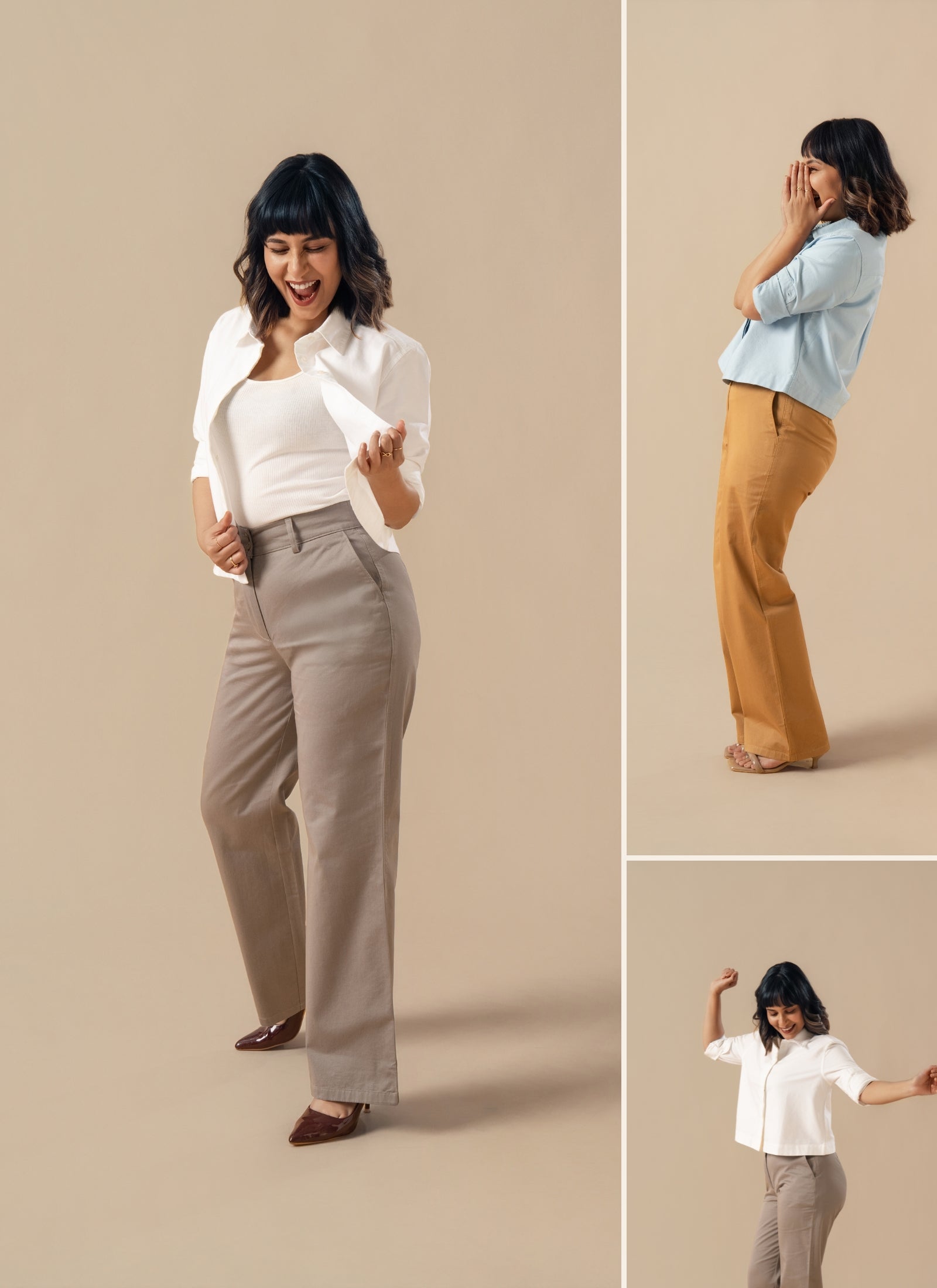 The <i>Cropped</i> <br> Oxford Shirt